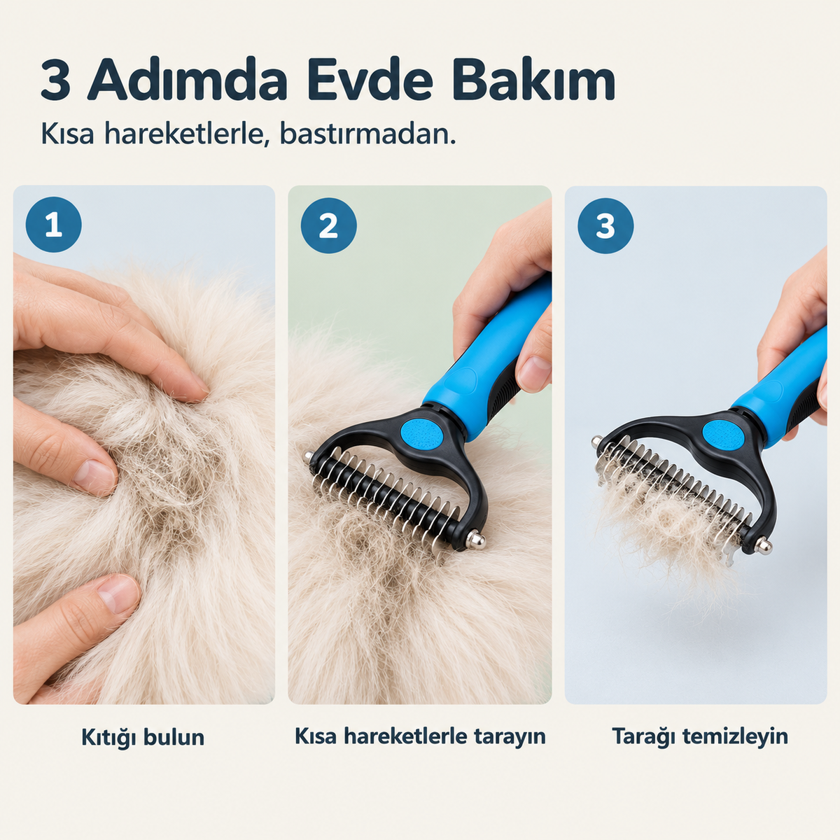 Kıtık - Tüy Açıcı Tarak