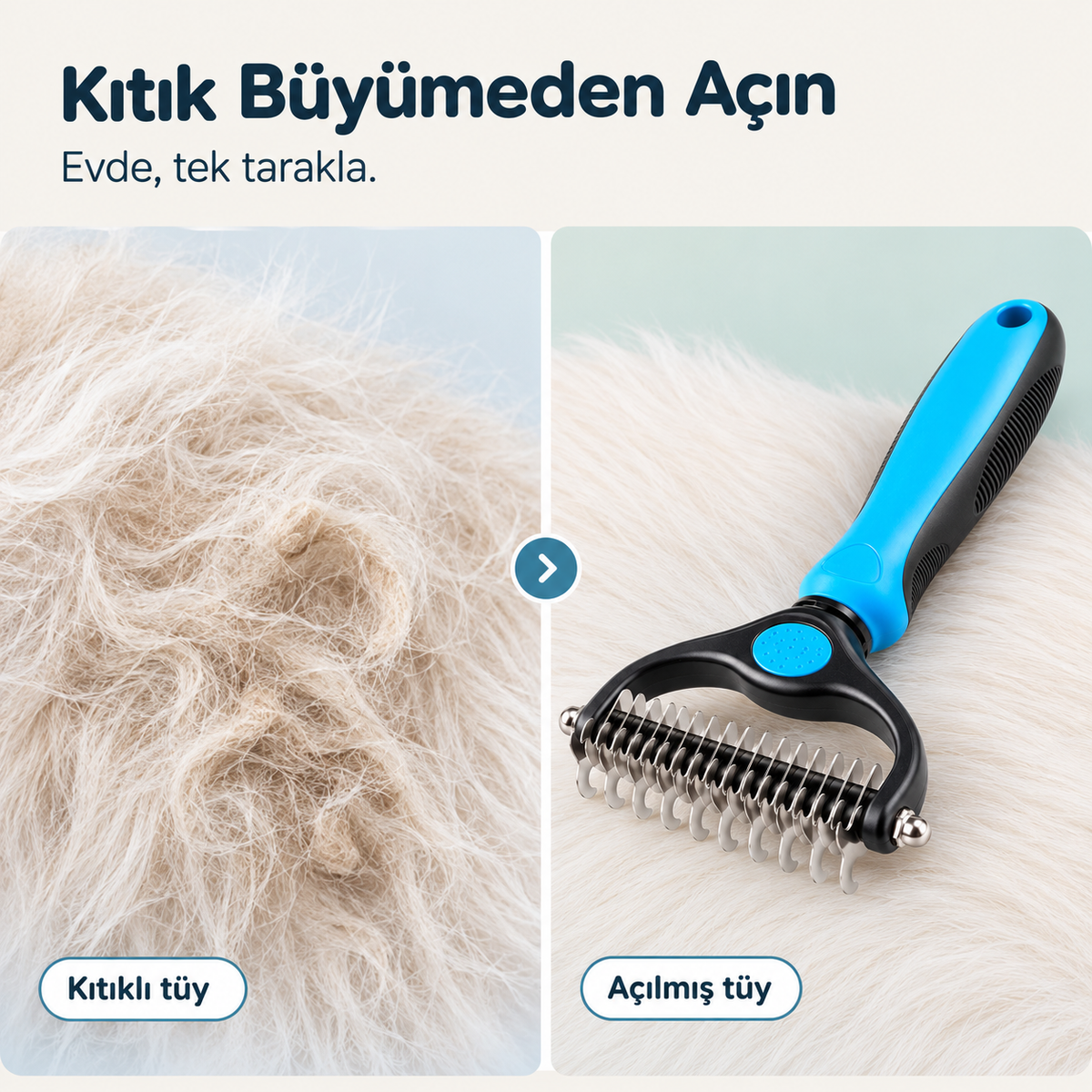 Kıtık - Tüy Açıcı Tarak
